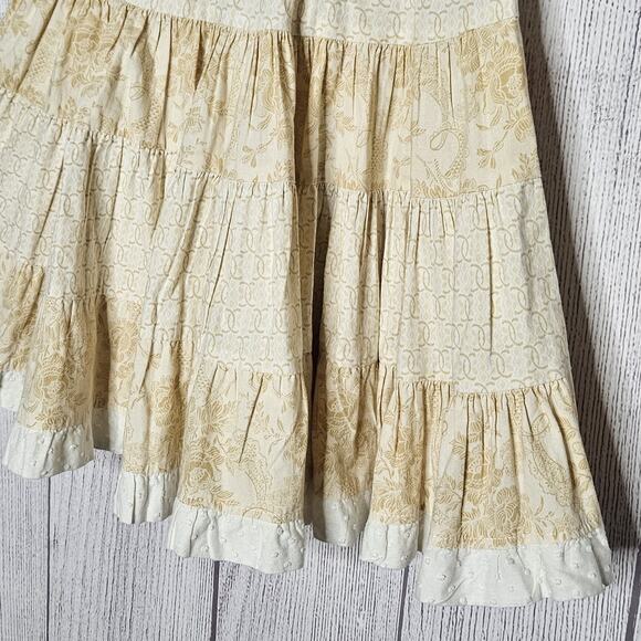 Giggle Moon Tiered Layered Sleeveless Floral Party Dress, sz 6X - Picture 3 of 5